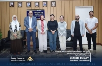 نائب رئيس جامعة بنها للدراسات العليا والبحوث تستقبل خبراء صينين للتدريس بقسم اللغة الصينية بكلية الآداب