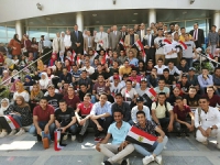 «السعيد » و«المغربى» يستقبلان طلاب البرامج الجديدة بفرع جامعة بنها بالعبور