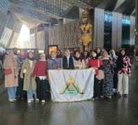 جامعة بنها تنظم الفوج التاسع من رحلاتها إلى المتحف المصري الكبير