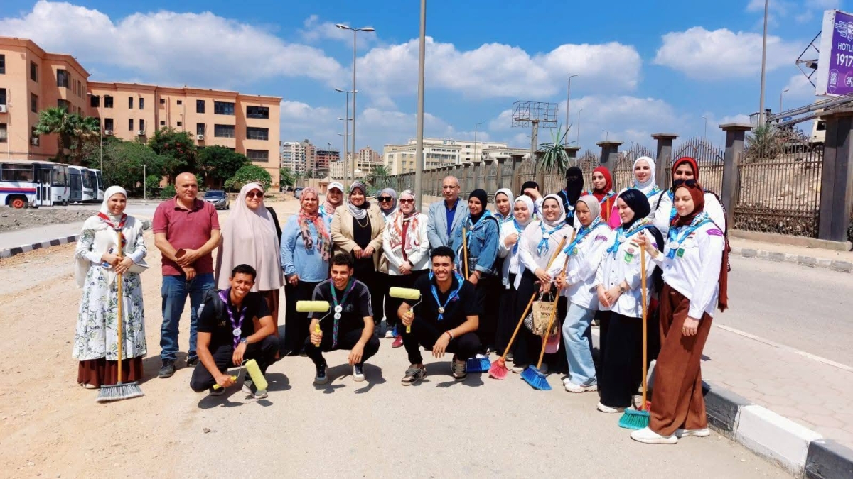 بمشاركة الطلاب .. جامعة بنها تتجمل استعدادًا للعام الجامعي الجديد